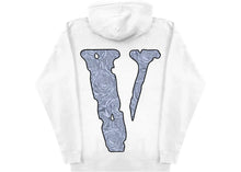 Load image into Gallery viewer, Vlone Hoodie Pop Smoke (The Woo) White
